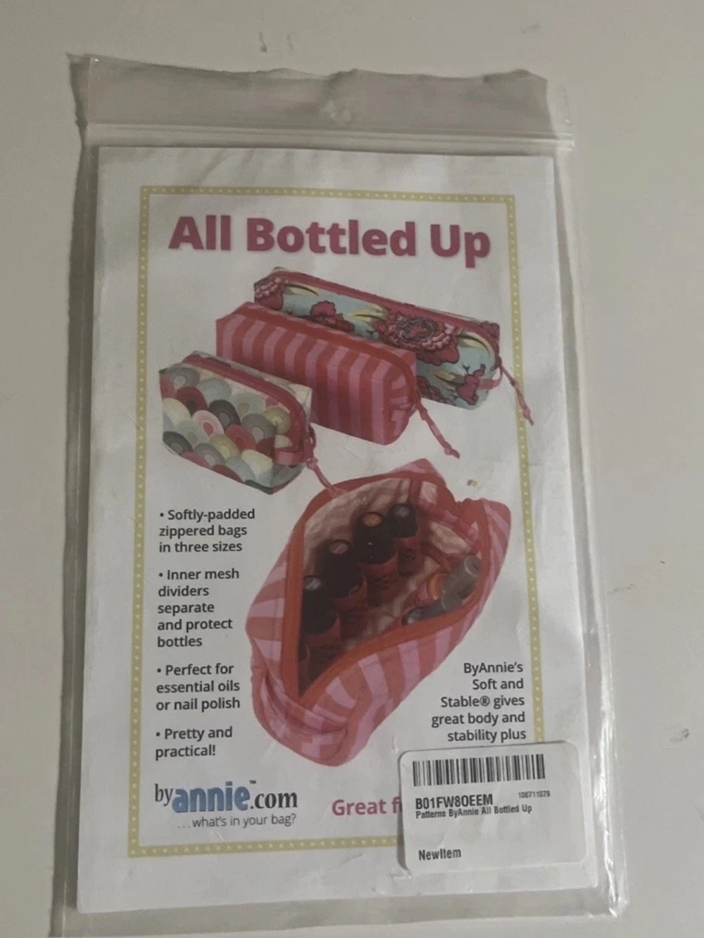All bottled up By Annie pattern